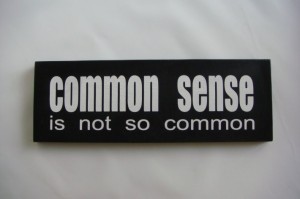 Common Sense Blog